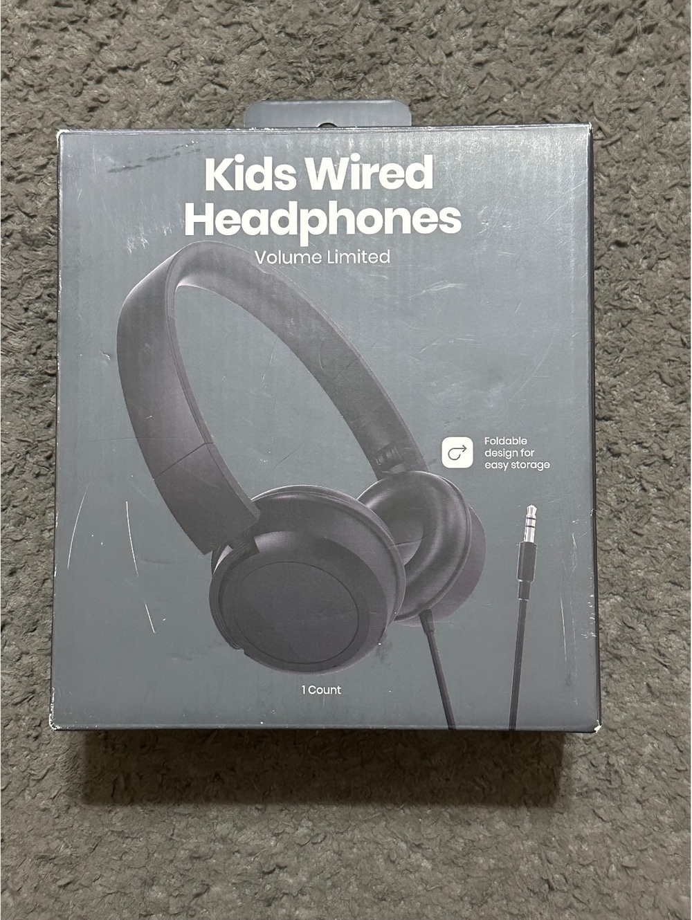 GemsFindyours Kids Wired Headphones Volume Limited with Foldable Design